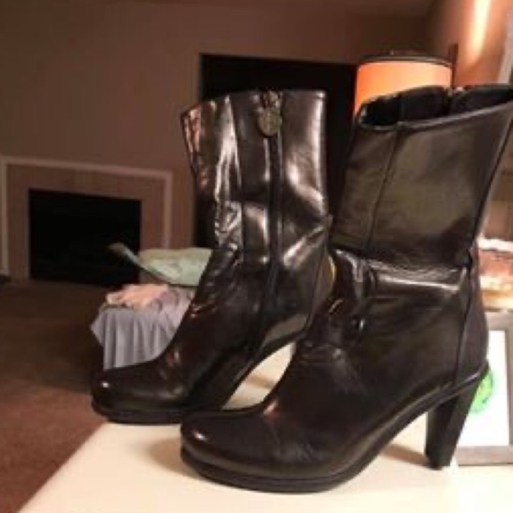 Donald J Pliner Metallic Booties